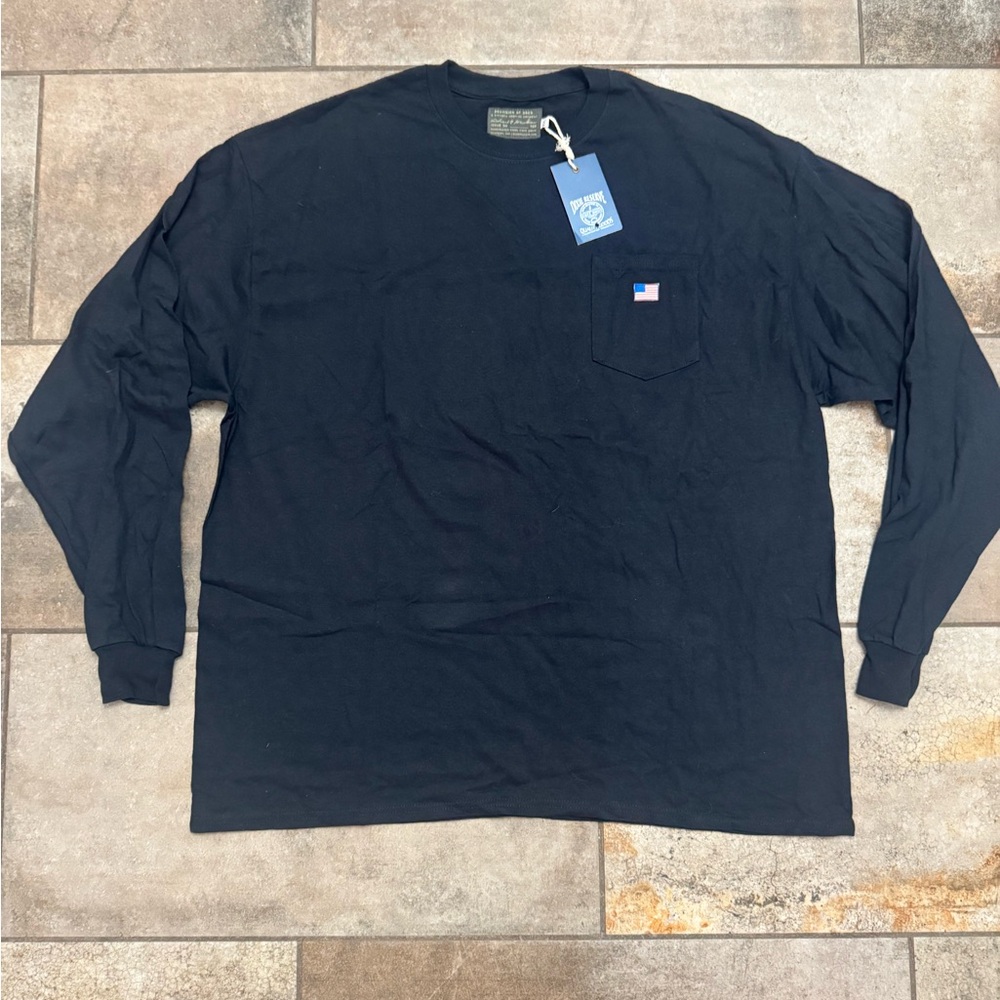 Dixie Reserve Long-Sleeve Crewneck Flag Shirt